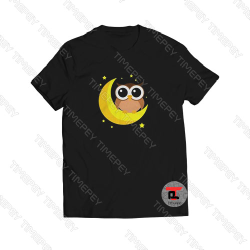 Brown Owl On Moon Viral Fashion T Shirt