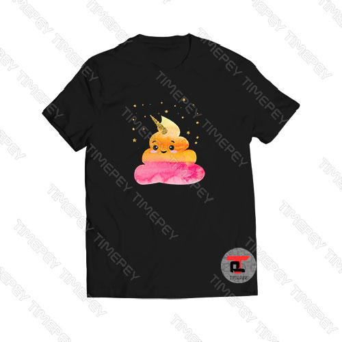 Funny Unicorn Poop Viral Fashion T Shirt