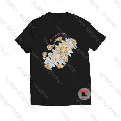 Happy Pizza Me Cat Lover Viral Fashion T Shirt