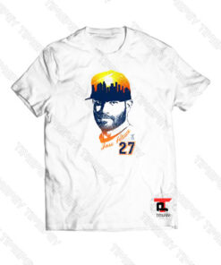 Jose Altuve Houston Skyline Cap Viral Fashion T Shirt