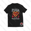 Pizza Is My Valentine Heart Logo