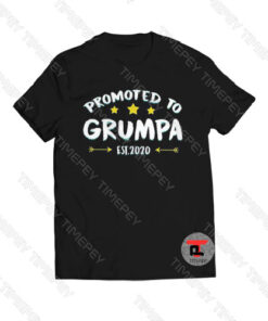 Promoted To Grumpa Est 2020 Viral Fashion T Shirt