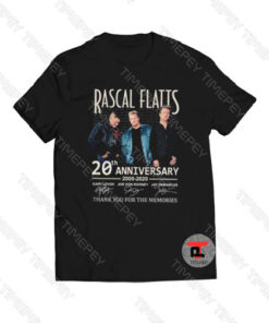 Rascal Flatts 20th Anniversary 2000 2020 Viral Fashion T Shirt