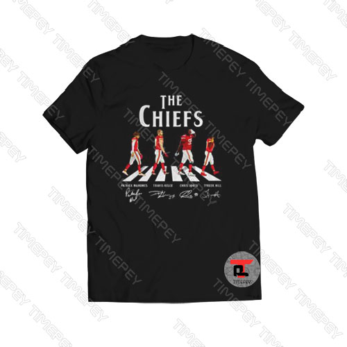 The Chiefs Abbey Road players signatures Viral Fashion T Shirt