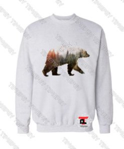 Bear Chiffon Viral Fashion Sweatshirt