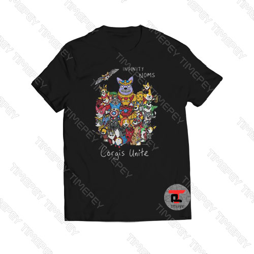 Corgis Unite Infinity Noms Viral Fashion T Shirt