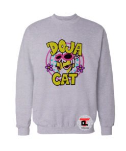 Doja Cat Cartoon Art Viral Fashion Sweatshirt