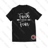 Faith Over Fear Arrow Letter