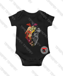 Flower Heart Spring Viral Fashion Infant Bodysuit