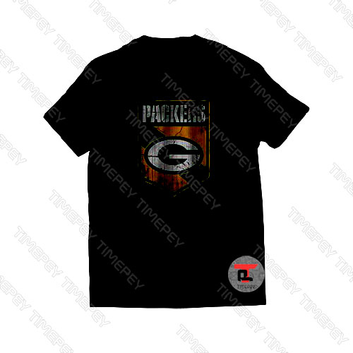 Green Bay Shield In Grunge Viral Fashion T Shirt
