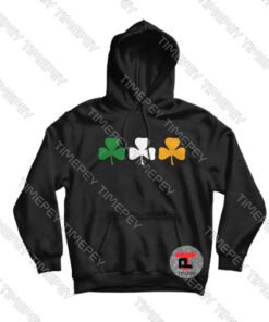 Ireland Shamrock Flag Viral Fashion Hoodie