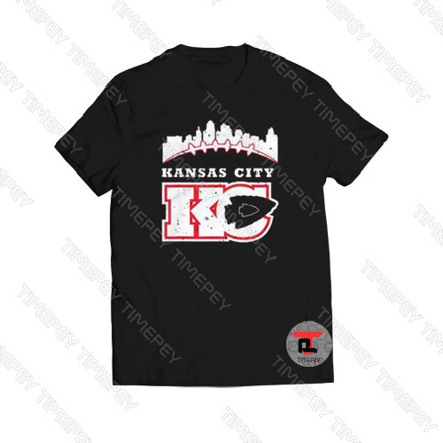 Kansas City Pigskin Skyline Football Viral Fashion T Shirt