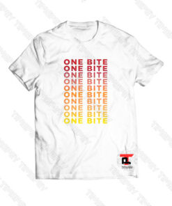 One Bite Gradient Viral Fashion T Shirt