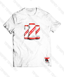 Red Stripe Canned Viral Fashion T Shirt