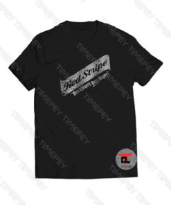 Red Stripe Grunge Swash Viral Fashion T Shirt