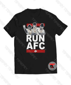 Run AFC Patrick Mahomes and Travis Kelce Viral Fashion T Shirt