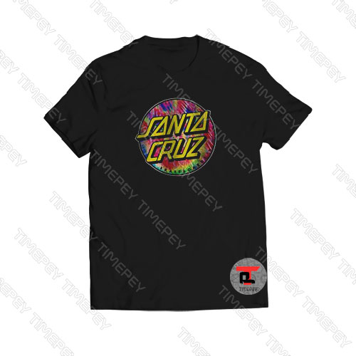 Santacruz Tie Dye Viral Fashion T Shirt