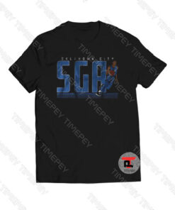 Shai Gilgeous Alexander OKC Hoops Viral Fashion T Shirt
