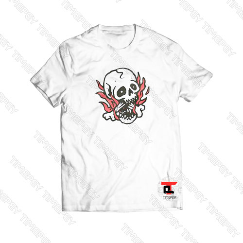 Skull Fire Ready Made Viral Fashion T Shirt