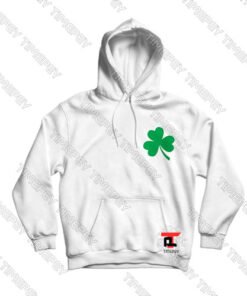 St Patrick's Day Shamrock Pocket Viral Fashion Hoodie