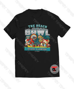 The Beach Bowl Miami Florida Viral Fashion T Shirt
