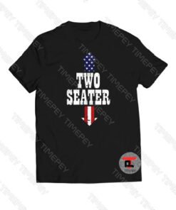 Two Seater Funny USA Arrow Viral Fashion T Shirt