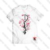 Aikido Kanji Cherry Blossoms Shirt