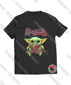 Baby Yoda Hug Atlanta Braves Viral Fashion T Shirt