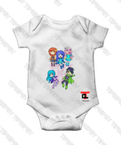 Funneh and the Krew Pink Viral Fashion Baby Onesie