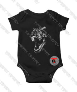 I'm a Dino Fan... Viral Fashion Baby Onesie