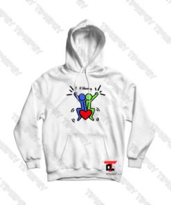 Keith Haring Love Each Other Viral Fashion Hoodie
