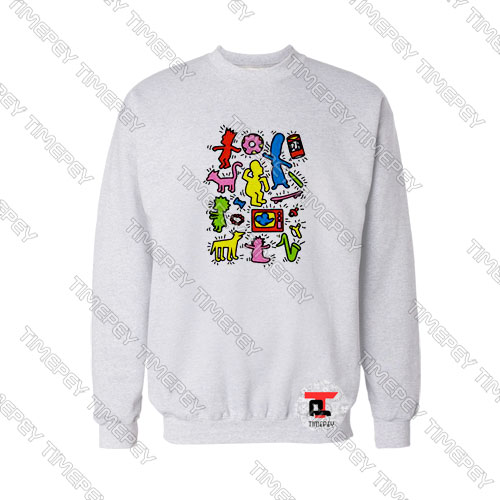Keith Haring Simpson Family Sweatshirt