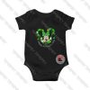 Mickey Mouse Happy St Patrick Day Baby Onesie