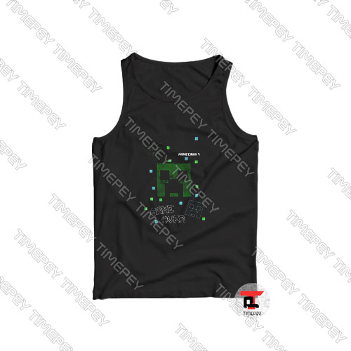 Minecraft-Creeper-Game-Over-Tank-Top
