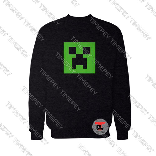Minecraft-Creeper-Logo-Sweatshirt