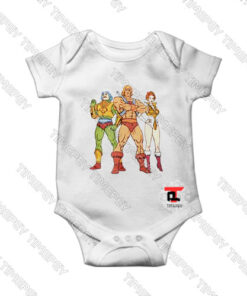 MotU Trinity Viral Fashion Baby Onesie