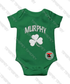 Murphy-Irish-Shamrock-Baby-Onesie