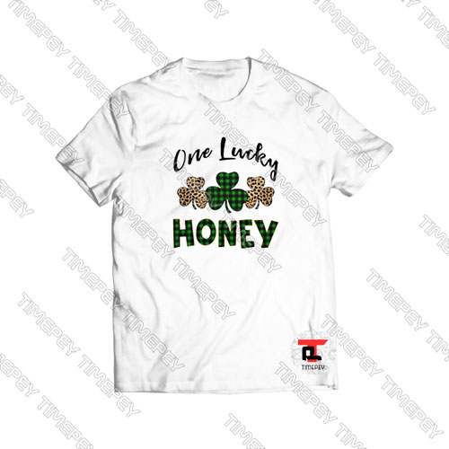 One Lucky Honey Letter Shirt