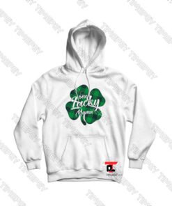 One Lucky Mama Leaf Viral Fashion Hoodie
