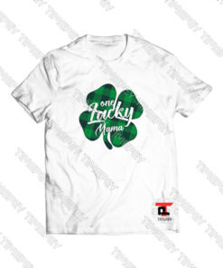 One Lucky Mama Leaf Viral Fashion T Shirt