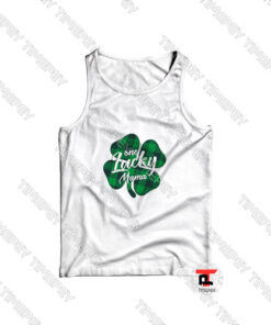 One Lucky Mama Leaf Viral Fashion Tank Top