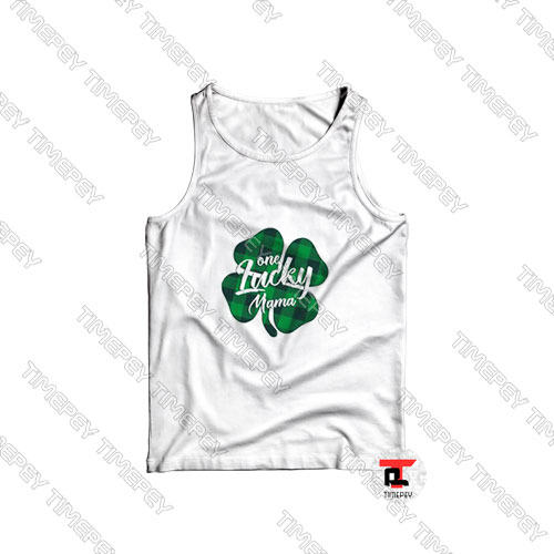 One Lucky Mama Leaf Tank Top