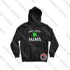 One Lucky Mama Letter Hoodie
