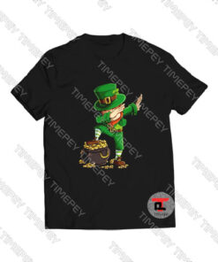 St. Patrick's Day Dabbing Leprechaun Viral Fashion T Shirt
