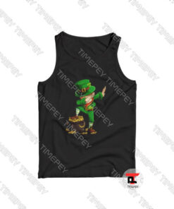 St. Patrick's Day Dabbing Leprechaun Viral Fashion Tank Top