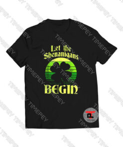 The Shenanigans Begin St Patricks Day Viral Fashion T Shirt