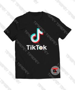 Tik Tok Letter Crown Logo Viral Fashion T Shirt