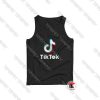 Tik Tok Letter Crown Logo Tank Top