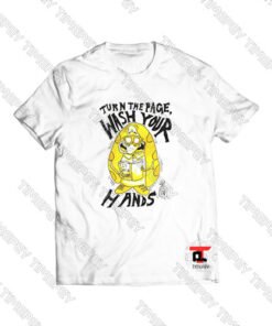Turn-the-Page-Wash-Your-Hands-Cartoon-Art-Shirt