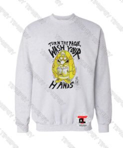 Turn-the-Page-Wash-Your-Hands-Cartoon-Art-Sweatshirt